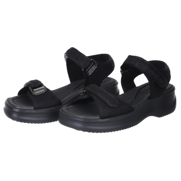 Sandały damskie zdrowotne Azaleia 18451 VERA THERAPY PAP AD 90142 BLACK