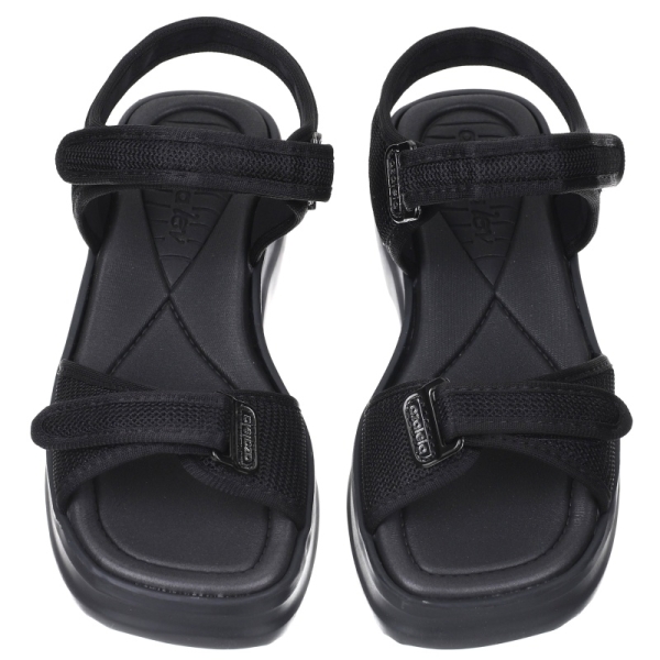 Sandały damskie zdrowotne Azaleia 18451 VERA THERAPY PAP AD 90142 BLACK