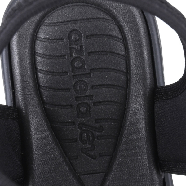 Sandały damskie zdrowotne Azaleia 18451 VERA THERAPY PAP AD 90142 BLACK