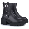 Botki damskie Bombonella 12T 104 8370 01 czarne