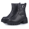Botki damskie Bombonella 12T 104 8370 01 czarne