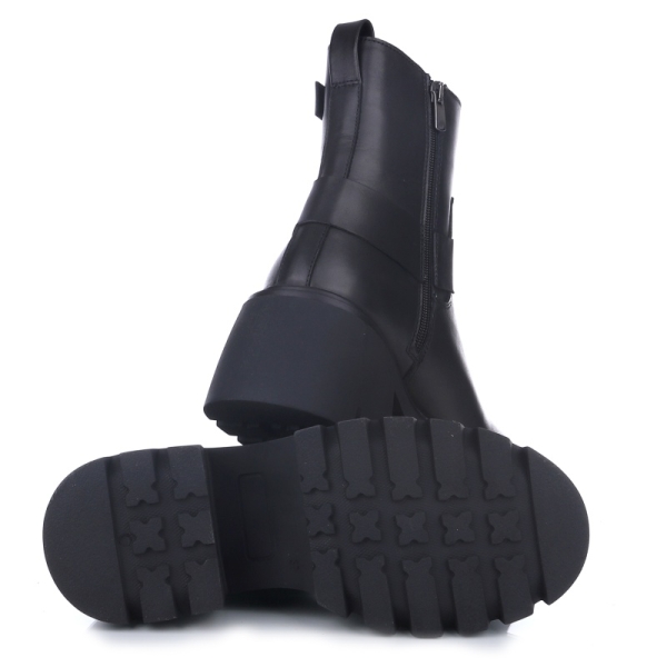 Botki damskie Bombonella 12T 104 8370 01 czarne