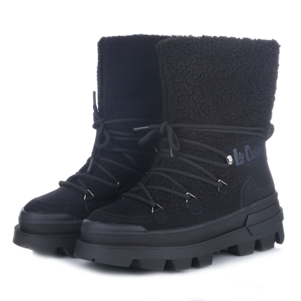 Śniegowce damskie Lee Cooper LCJ-24-47-3148L BLACK czarne