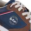 Sneakersy męskie Lee Cooper LCW-24-03-2334M BROWN/NAVY