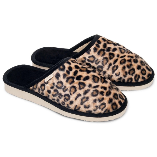 Pantofle damskie Meteor (Natural Style) NS-070 czarne