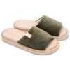 Pantofle damskie Meteor (Natural Style) NS-075 zielone