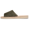Pantofle damskie Meteor (Natural Style) NS-075 zielone
