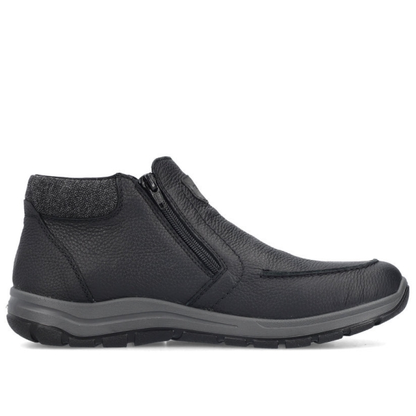 Botki męskie wodoodporne Rieker 03660-00 BLACK