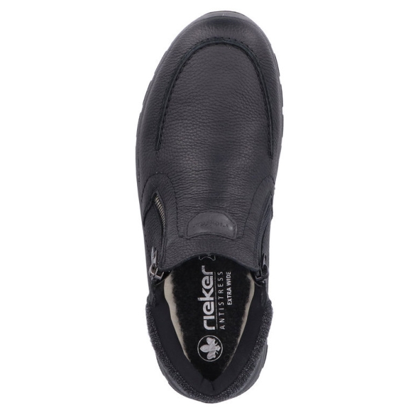 Botki męskie wodoodporne Rieker 03660-00 BLACK