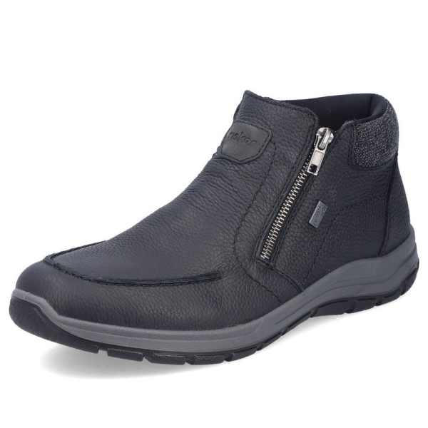 Botki męskie wodoodporne Rieker 03660-00 BLACK