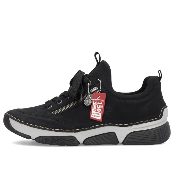 Sneakersy damskie Rieker 45973-00 BLACK