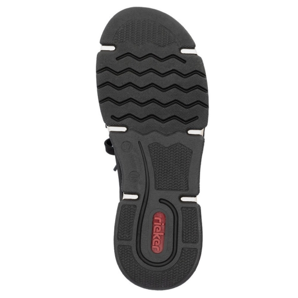 Sneakersy damskie Rieker 45973-00 BLACK