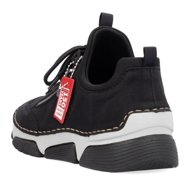Sneakersy damskie Rieker 45973-00 BLACK