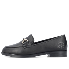 Mokasyny damskie Rieker 46262-01 BLACK