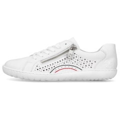 Sneakersy damskie Rieker 52824-80 WHITE