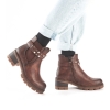 Botki damskie Rieker 92064-25 BROWN