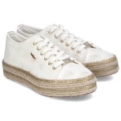 Sneakersy damskie Rieker 94005-80 WHITE
