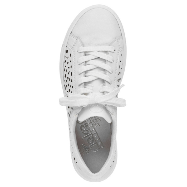 Sneakersy damskie Rieker L8831-80 WHITE