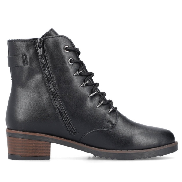 Trzewiki damskie Rieker Y0500-00 BLACK