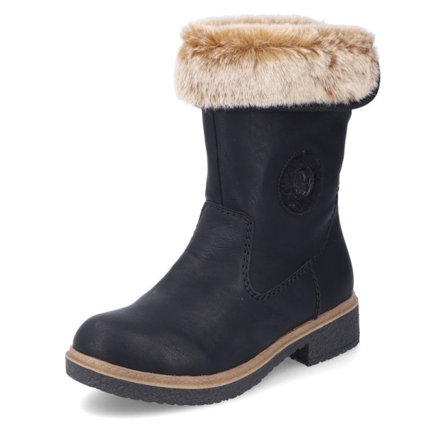 Botki damskie Rieker Z5054-00 BLACK