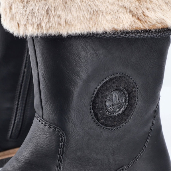 Botki damskie Rieker Z5054-00 BLACK