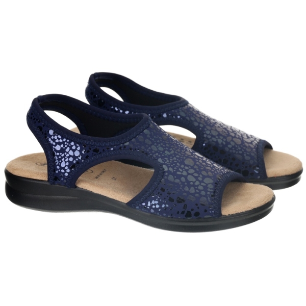 Sandały damskie zdrowotne Sanital Flex 8041.17 NAVY