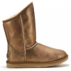 Śniegowce damskie AUSTRALIA LUXE COSY SHORT ANTIQUE GOLD złote