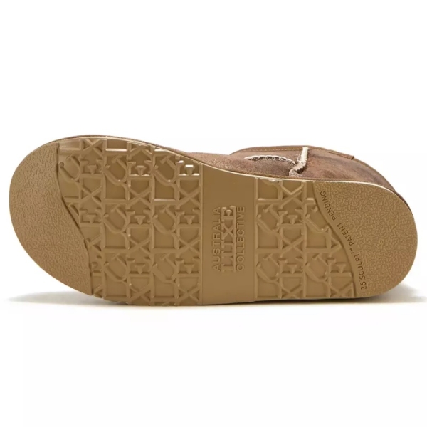Śniegowce damskie AUSTRALIA LUXE COSY SHORT ANTIQUE GOLD złote