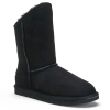 Śniegowce damskie AUSTRALIA LUXE COSY SHORT BLACK czarne