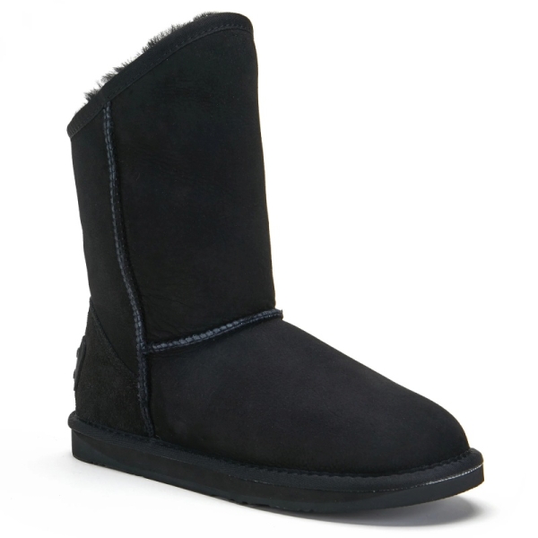 Śniegowce damskie AUSTRALIA LUXE COSY SHORT BLACK czarne