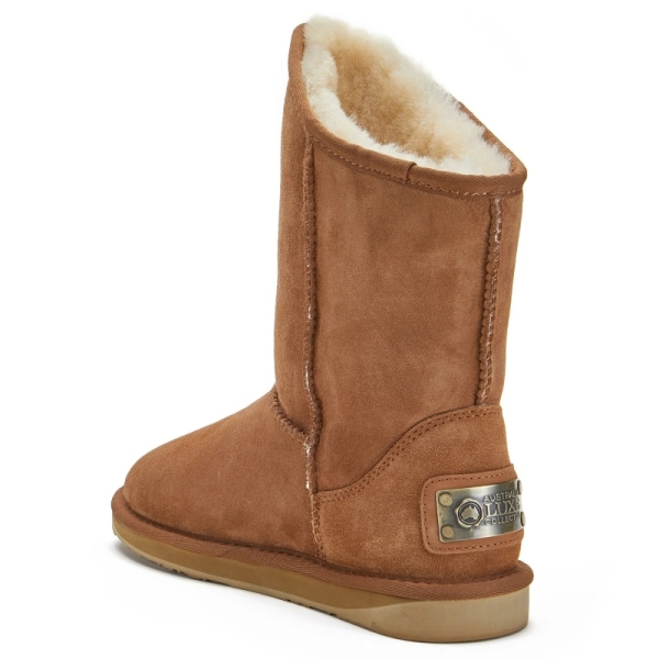 Śniegowce damskie AUSTRALIA LUXE COSY SHORT CHESTNUT jasny brąz