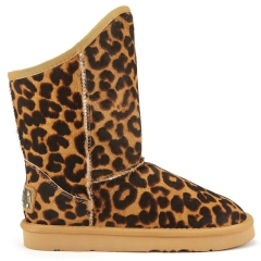 Śniegowce damskie AUSTRALIA LUXE COSY SHORT LEOPARD brązowe w cętki