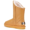 Śniegowce damskie AUSTRALIA LUXE COSY SHORT SADDLE beżowe