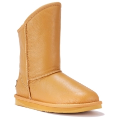 Śniegowce damskie AUSTRALIA LUXE COSY SHORT SADDLE beżowe