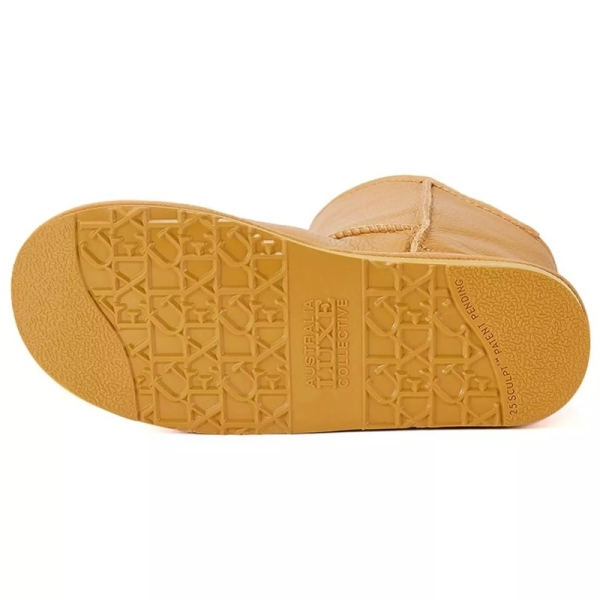 Śniegowce damskie AUSTRALIA LUXE COSY SHORT SADDLE beżowe