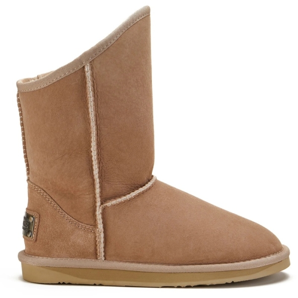 Śniegowce damskie AUSTRALIA LUXE COSY SHORT SAND brązowe