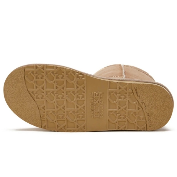 Śniegowce damskie AUSTRALIA LUXE COSY SHORT SAND brązowe