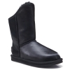 Śniegowce damskie AUSTRALIA LUXE COSY SHORT SATIN BLACK czarne