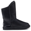 Śniegowce damskie AUSTRALIA LUXE COSY SHORT SATIN BLACK czarne