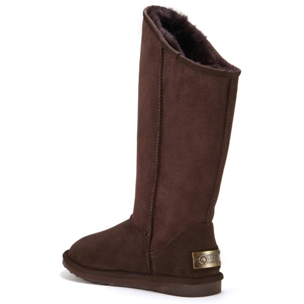 Śniegowce damskie AUSTRALIA LUXE COSY TALL BEVA czekoladowe