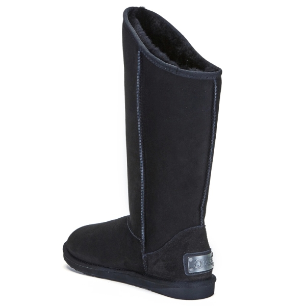 Śniegowce damskie AUSTRALIA LUXE COSY TALL BLACK czarne
