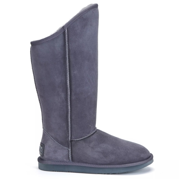 Śniegowce damskie AUSTRALIA LUXE COSY TALL GRAY szare