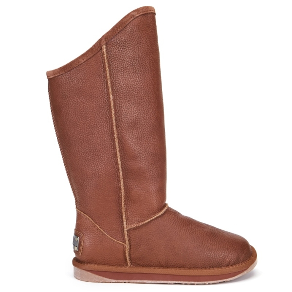 Śniegowce damskie AUSTRALIA LUXE COSY TALL WHISKY jasny brązowe
