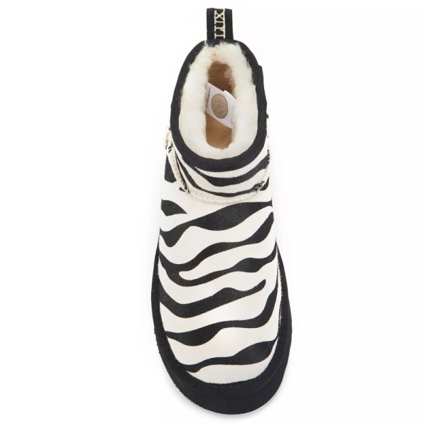 Śniegowce damskie AUSTRALIA LUXE COSY ULTRA PLATFOAM BLACK ZEBRA