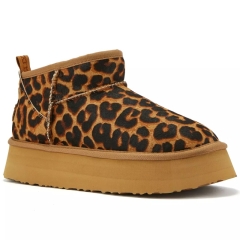 Śniegowce damskie AUSTRALIA LUXE COSY ULTRA PLATFOAM LEOPARD