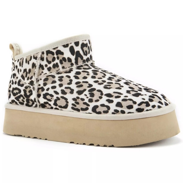 Śniegowce damskie AUSTRALIA LUXE COSY ULTRA PLATFOAM SNOW LEOPARD