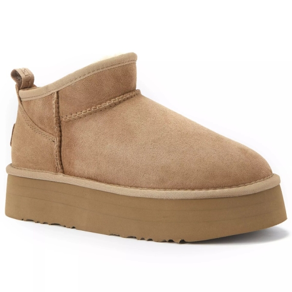 Śniegowce damskie AUSTRALIA LUXE COSY ULTRA PLATFOAM TAUPE taupe