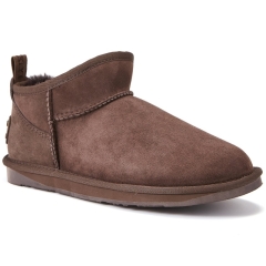 Śniegowce damskie AUSTRALIA LUXE COSY ULTRA SHORT BEVA czekoladowe
