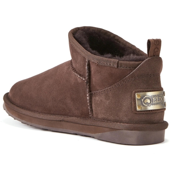 Śniegowce damskie AUSTRALIA LUXE COSY ULTRA SHORT BEVA czekoladowe