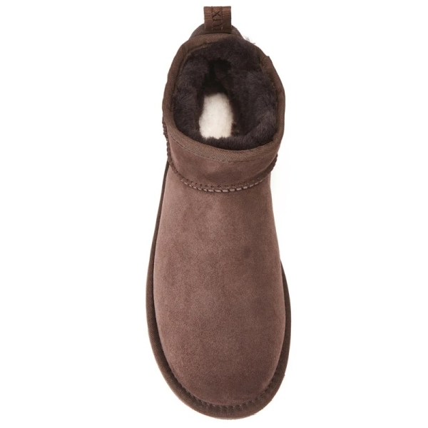 Śniegowce damskie AUSTRALIA LUXE COSY ULTRA SHORT BEVA czekoladowe